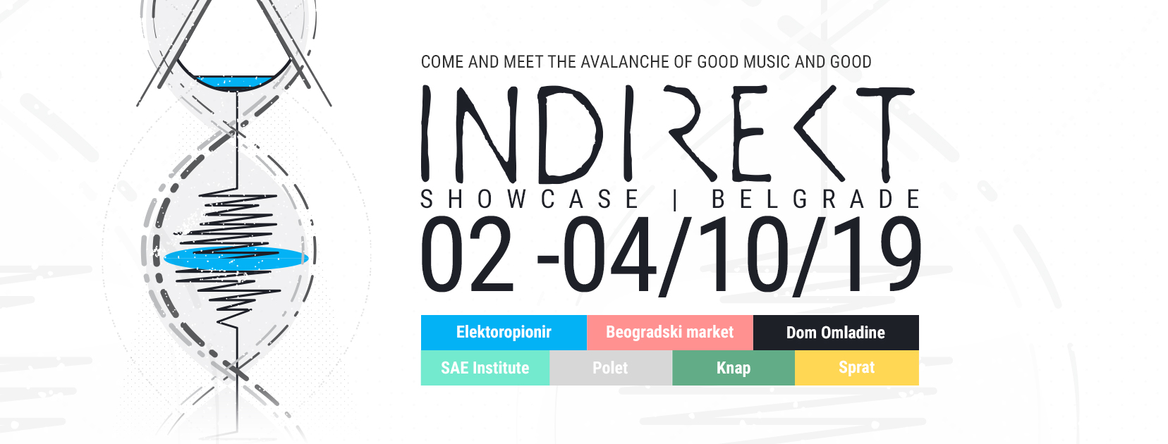 Indirekt Showcase 02 – 04.2019. Beograd