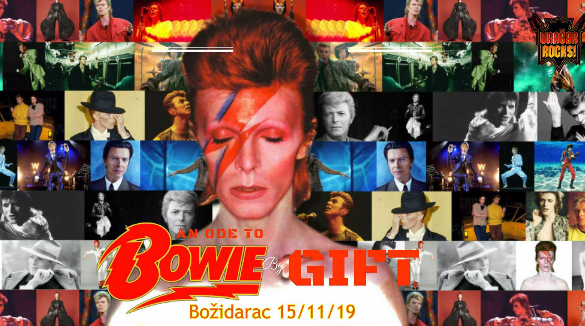 An ode to David Bowie by GIFT  15.11.2019 Božidarac