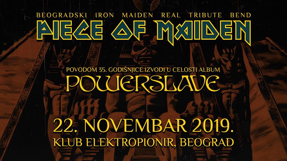 Piece of Maiden – Iron Maiden Real Tribute 22.11.2019. elektropionir