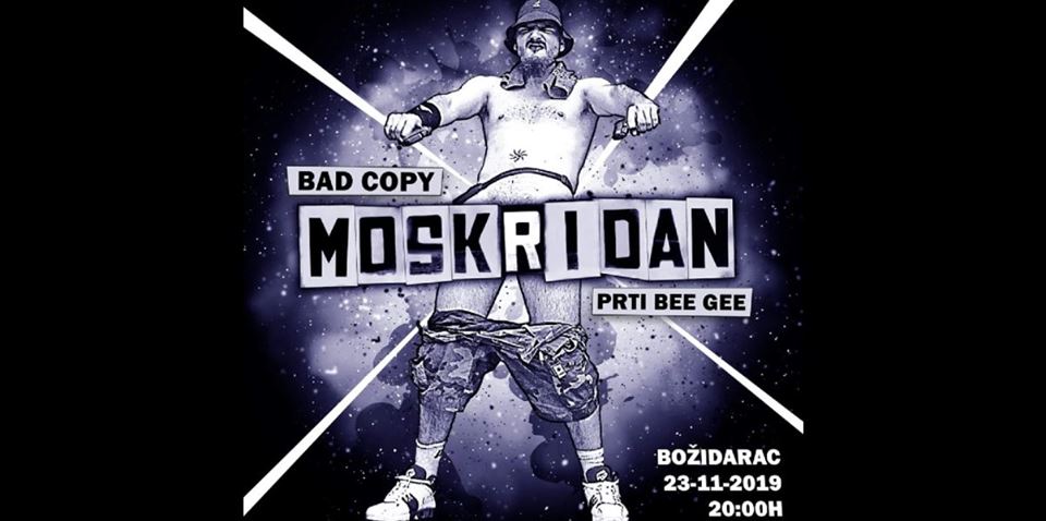 Prti Bee Gee & Bad Copy – Moskridan 23.11.2019. Božidarac