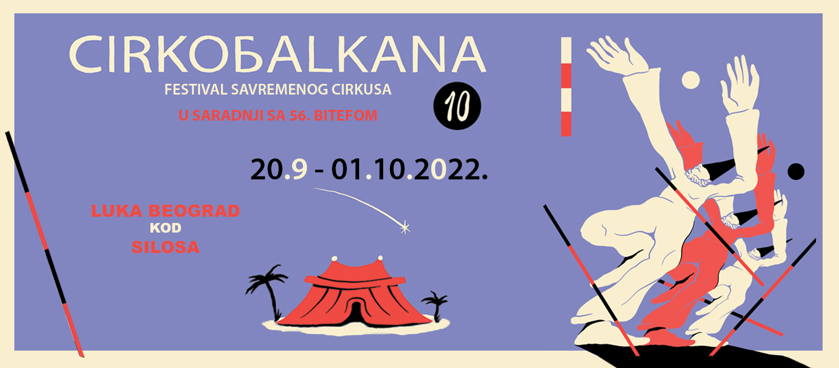 "CirkoBalkana 10" festival savremenog cirkusa