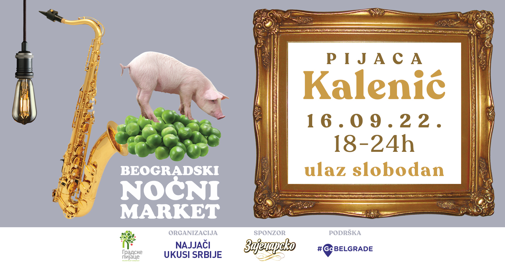 Beogradski Noćni Market Kalenić pijaca 16.09.2022.