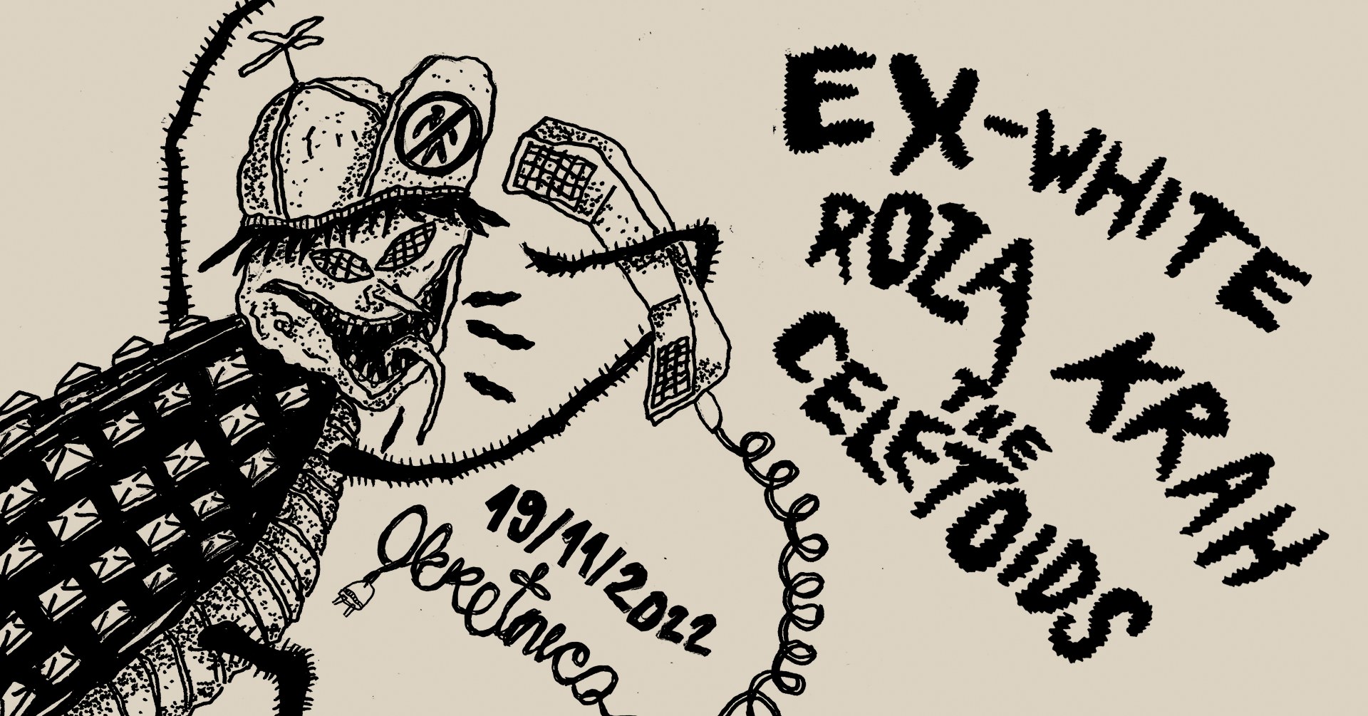 THE CELETOIDS, EX-WHITE, ROZA, KPAX! / 19.11. @Okretnica