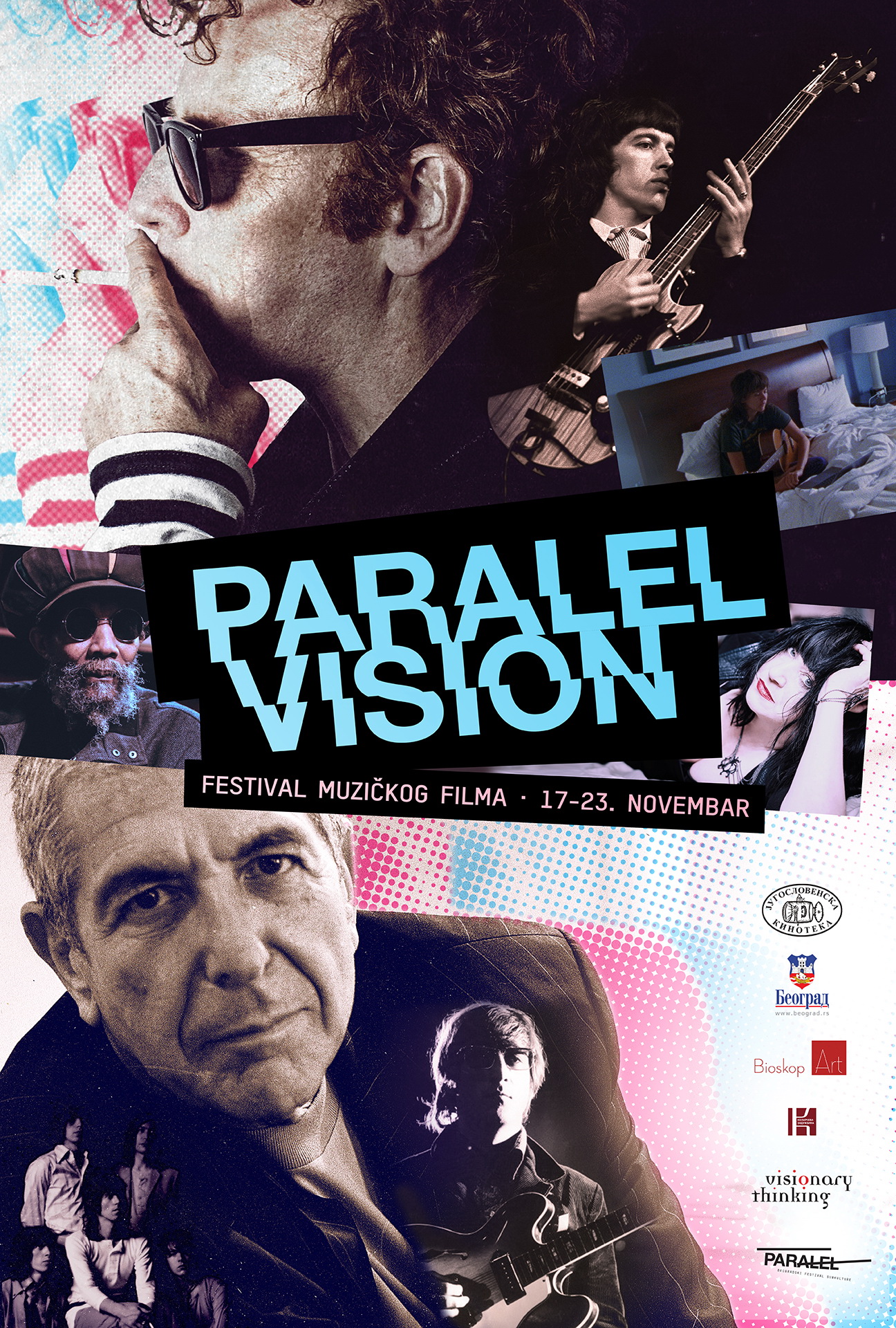 6. Festival muzičkog filma – Paralelne vizije 17 – 20.11.2022. Kinoteka