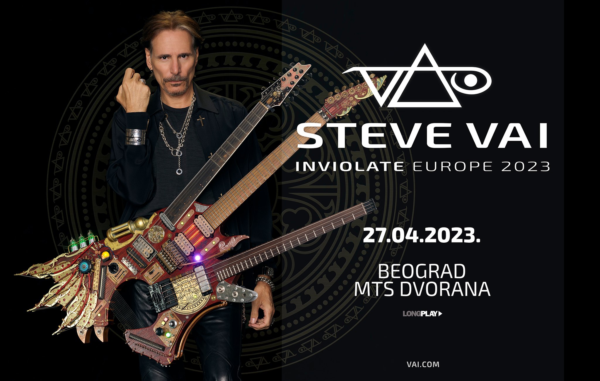 Steve Vai | MTS Dvorana Beograd | 27.04.2023