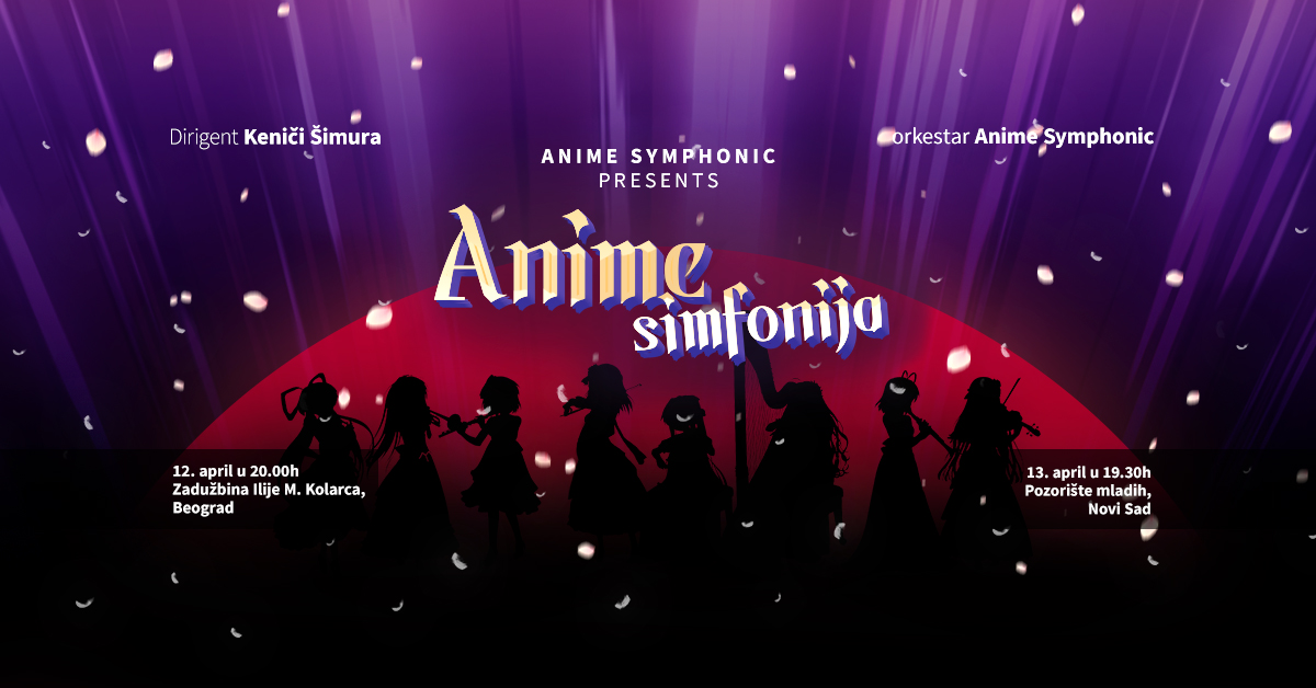 Anime simfonija premijerno 12.04.2023. Kolarac