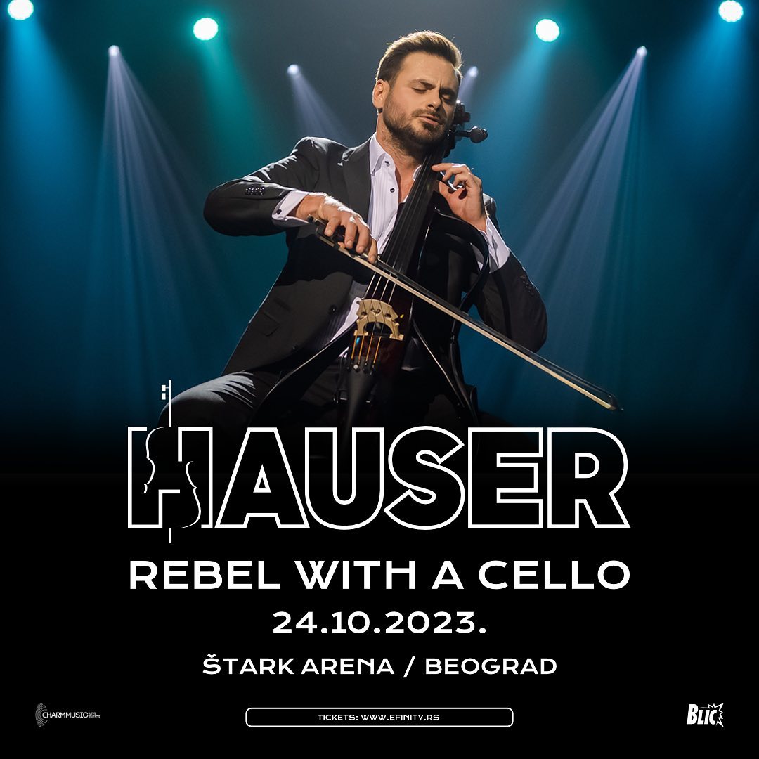 Rebel with a cello 24.10.2023. Štark Arena