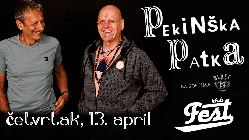 PEKINŠKA PATKA 13.04.2023. Klub Fest