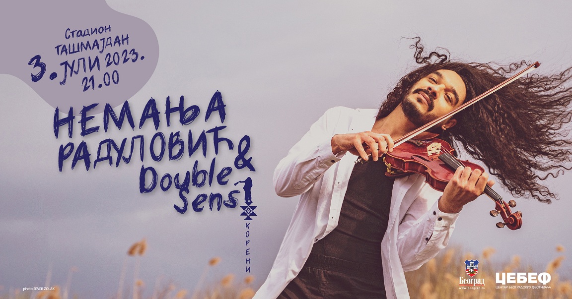 Koncert Nemanje Radulovića i Double Sens 03.07.2023.Tašmajdan