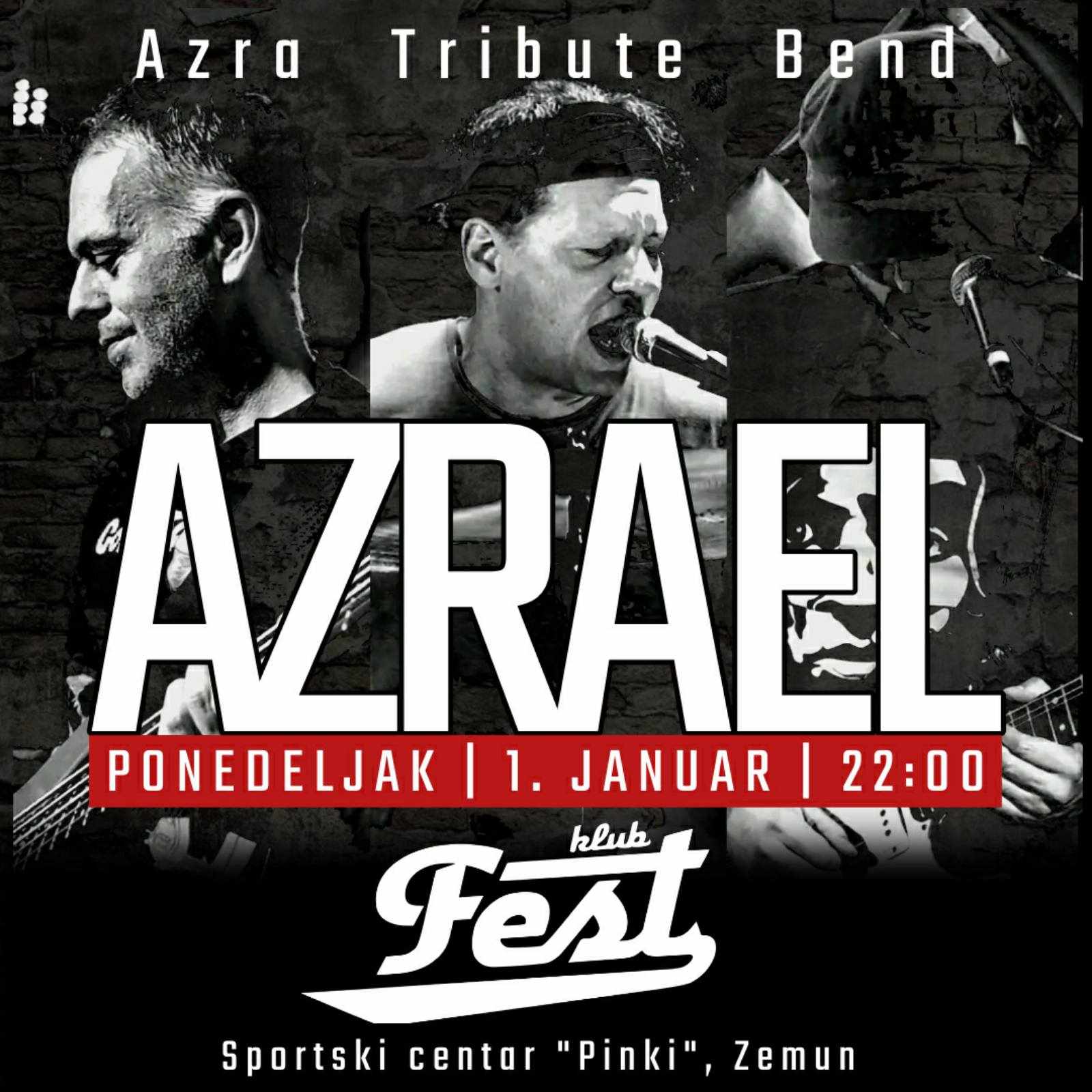 AZRA Tribute 01.01.2024. klub Fest