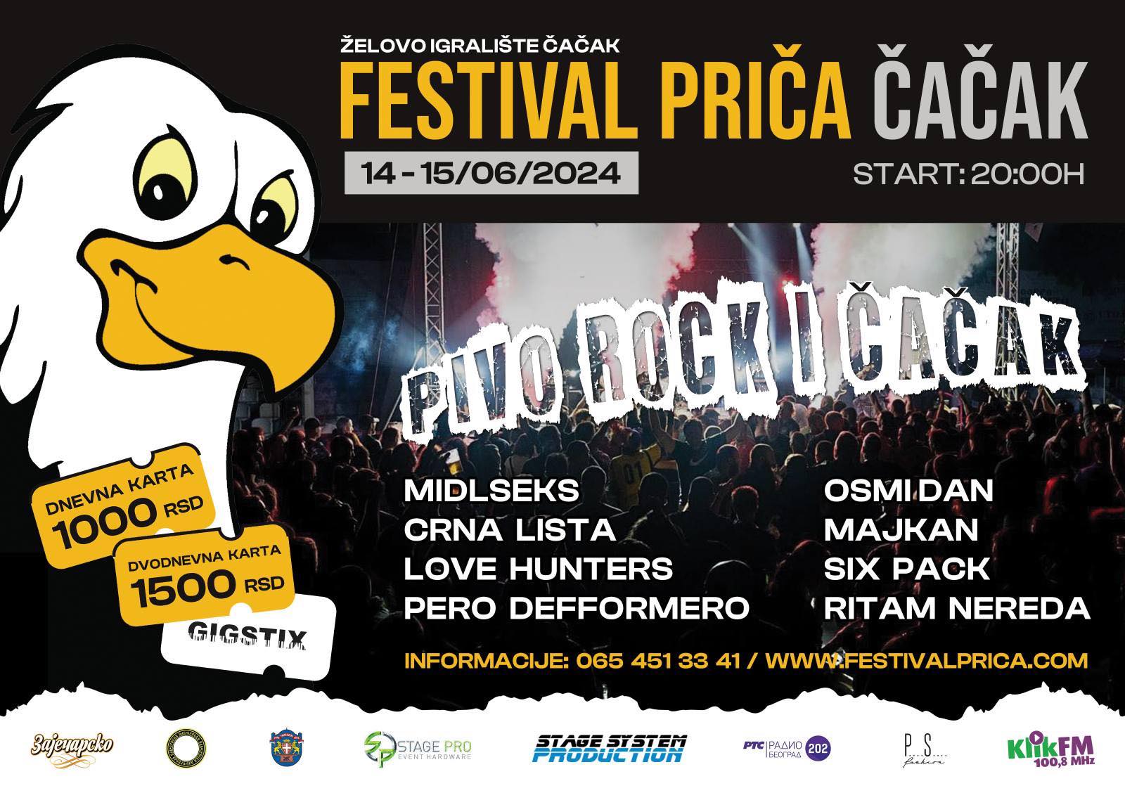 FESTIVAL PRIČA ČAČAK 14 – 15.06.2024