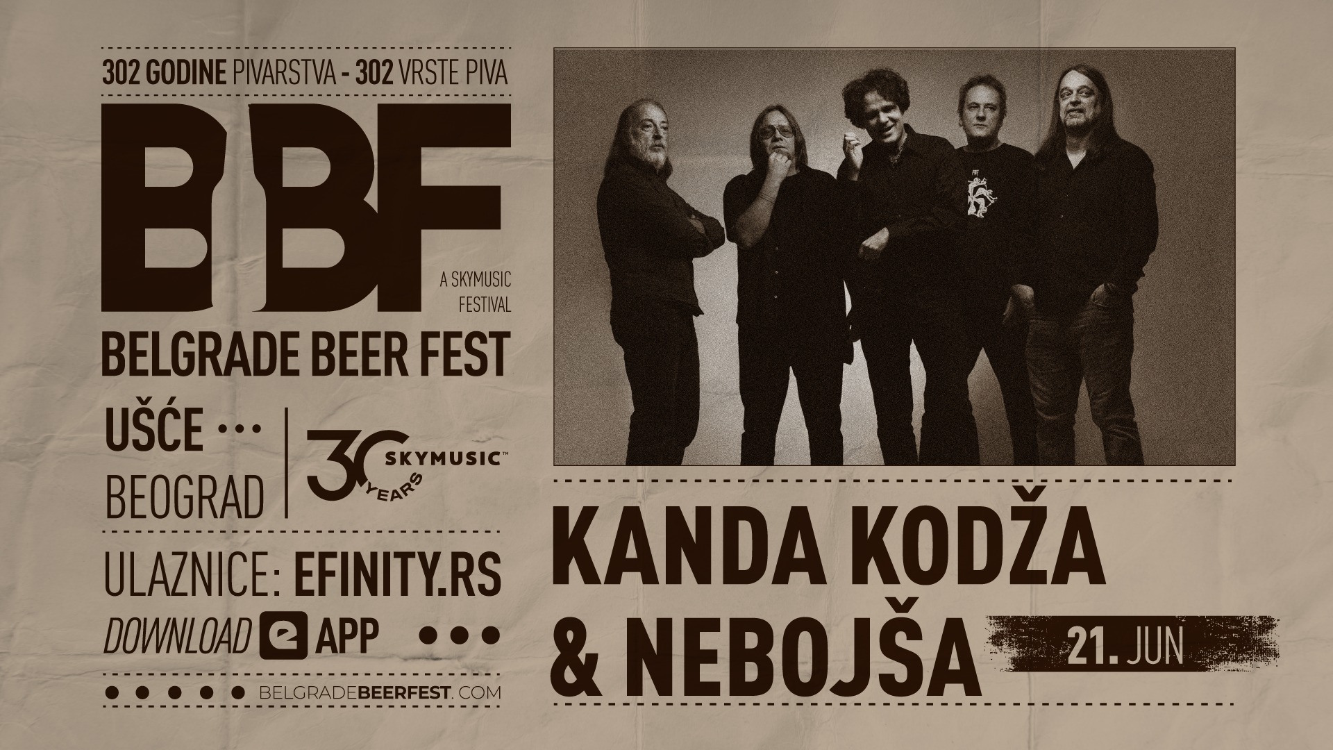 Kanda Koža i Nebojša 21.06.2024. Beer Fest