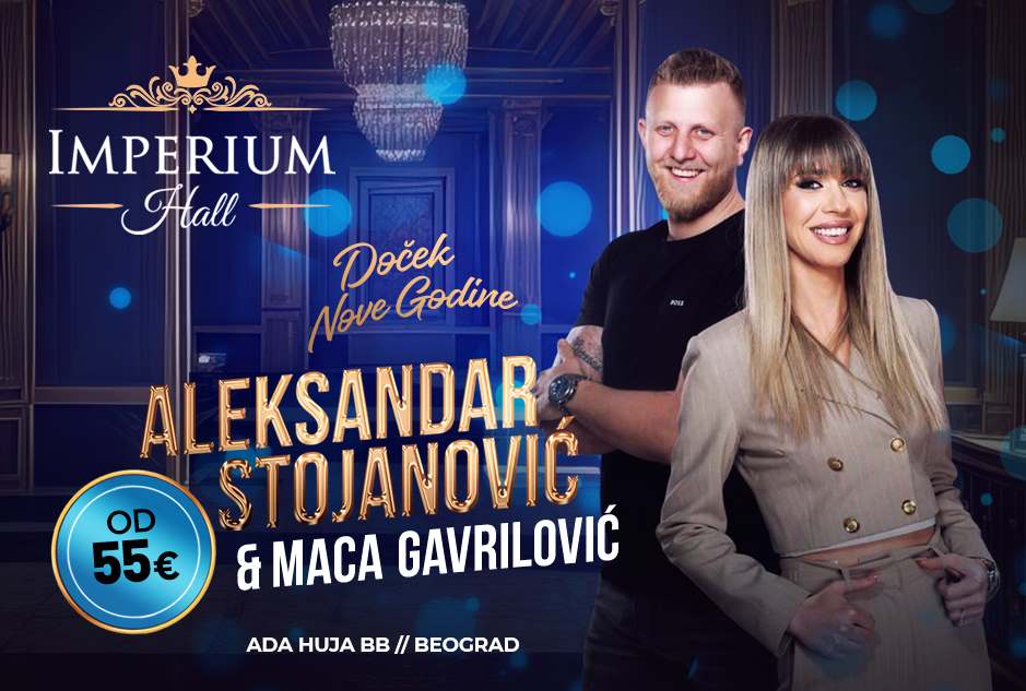 RESTORAN IMPERIUM HALL DOČEK NOVE GODINE 2025