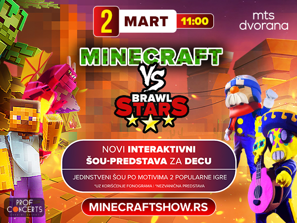 MINECRAFT 02.03.2025. MTS Dvorana