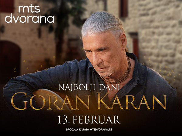 GORAN KARAN 13.02.2025. MTS Dvorana