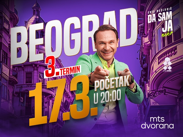 Enis Bešlagić – Da sam ja neko 17.03.2025. MTS Dvorana