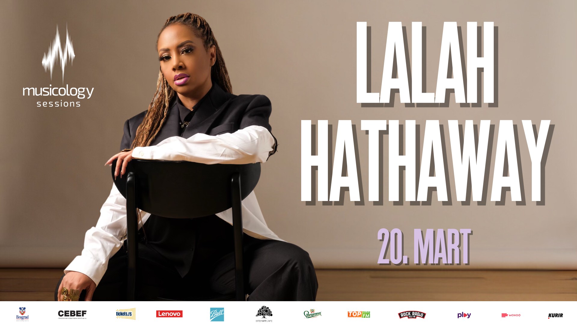 LALAH HATHAWAY 20.03.2025. BitefArtCafe